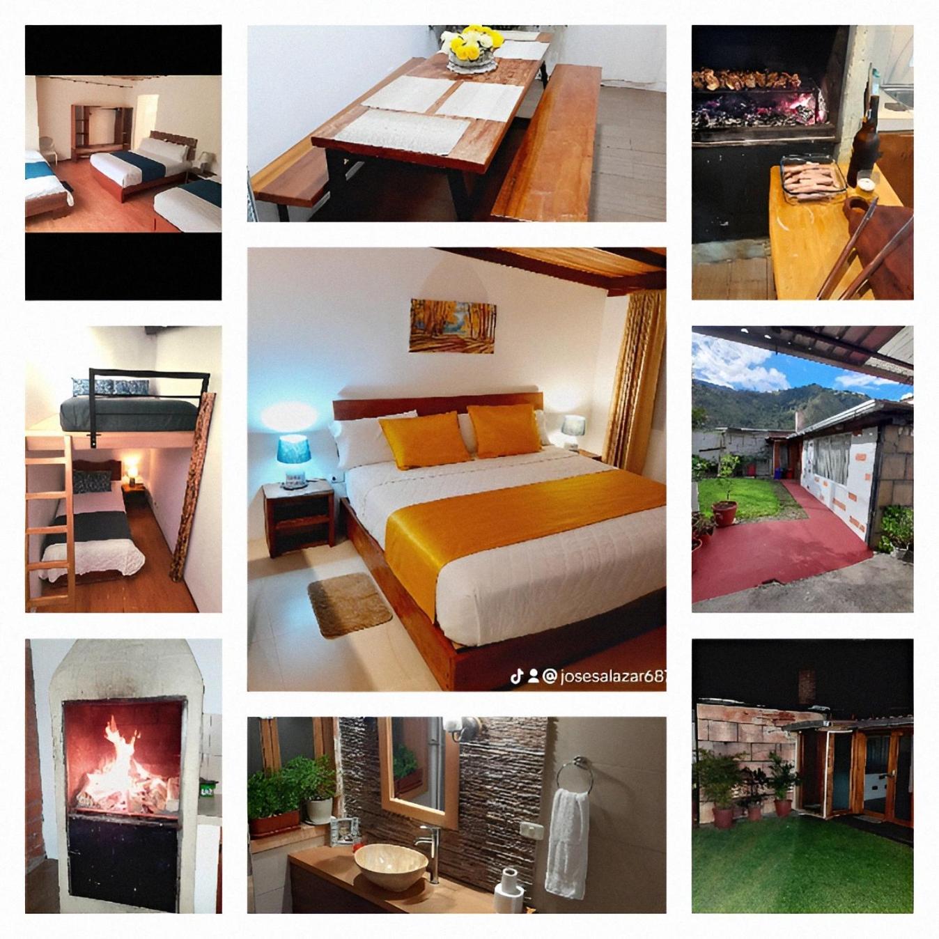 Casa Verde Descanso 1 Baños Esterno foto